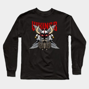 Viking Skull 6.3 Long Sleeve T-Shirt